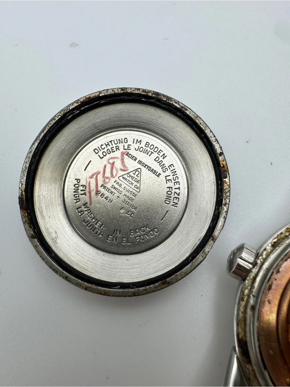 Vintage Omega Seamaster Calendar Automatic Watch